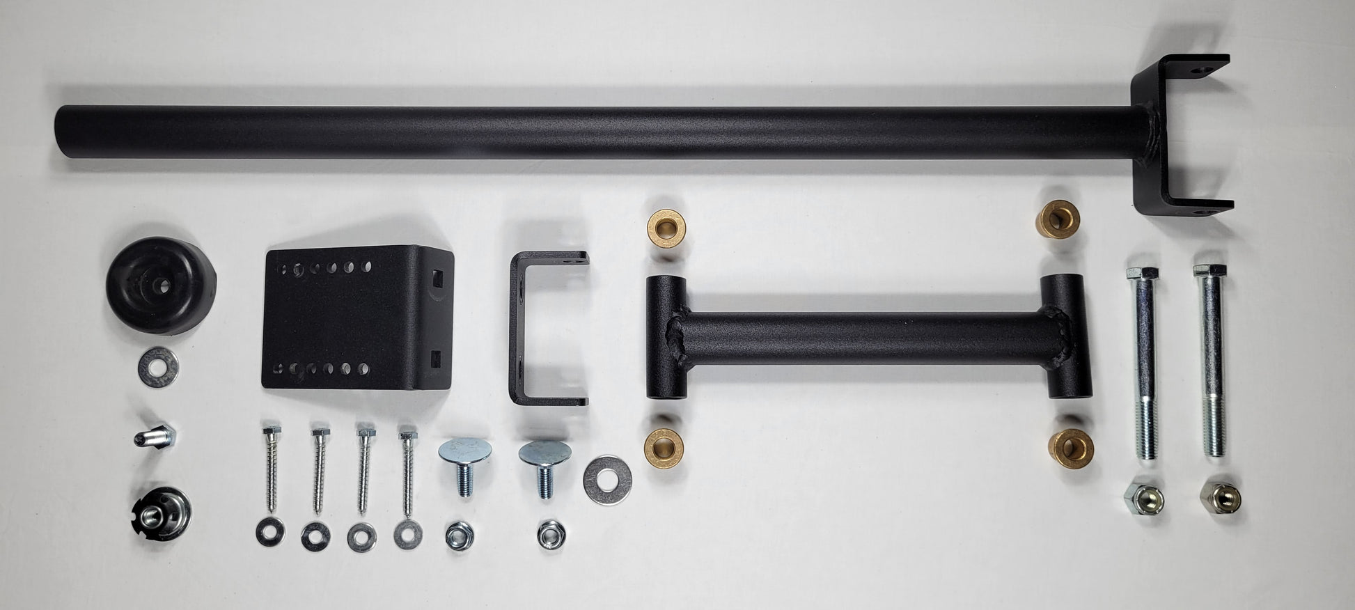 exploded view of 27 inch arm and wall bracket kit